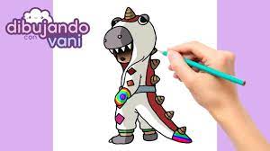 Como Dibujar Dinocornio De Free Fire Paso A Paso Dibujos Para Dibujar Dibujos Kawaii De Animales Dibujos Kawaii Dibujos Animes Faciles