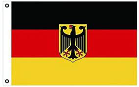 Die flagge ist mit metallösen zum aufziehen am mast versehen. Bgfint Deutschland Flagge Fahne Mit Adler 150x90cm Stoff 100g Qm Amazon De Garten