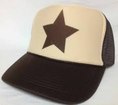 Gravity Falls Brown Star Trucker Hat Mesh Hat Snapback Hat Mesh Hat Trucker Hat Brown Fall
