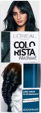 Hair colour, cream & face wash. Loreal Paris Colorista Washout Washout Denimhair 19 Lyko Com