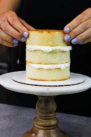 Using a decorating bag filled with icing and fitted with tip 12, pipe a line of icing just inside the outer edge of the layer. Cake Inches And Layes Mini 4 Inch Double Chocolate Layer Cake For Two The Fasril Natsir