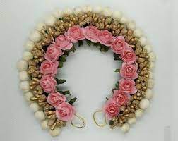 Babypink Rose Flower Hair Veni Mokshi Collections 2774056 Floral Accessories Hair Flower Hair Accessories Pink Hair Accessories