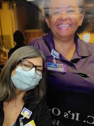 Pictures with Ms. Velta