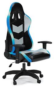 The harith office chair brings comfort andthe harith office chair brings comfort and style to any work space. Lynxtyn Home Office Swivel Desk Chair H400 09a Home Office Chairs Price Busters Furniture