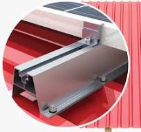 Șină mini-rail tip H din aluminiu suport panouri solare fotovoltaice