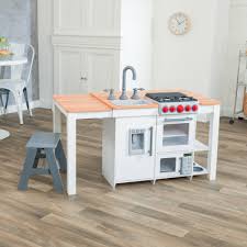 Shop for play kitchens and kitchen accessories for kids at kidkraft.com. Kidkraft Chefs Create N Play Island Kitchen Set Reviews Wayfair