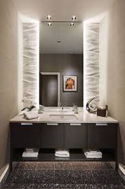 Half bathroom designs with half brick tiles. 59 Phenomenal Powder Room Ideas Half Bath Designs Powder Room Ideas Half Baths Contemporary Bathroom Designs Dark Wood Bathroom