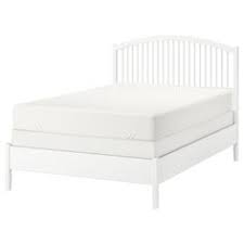 ikea tyssedal bed frame white espevar
