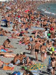 Crowded Beach Nice France Limited Edition 1 Of 25 Photograph Beach Photography Beach Painting Photography
