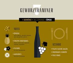 Le Gewurztraminer Infographie Degustation Du Vin Vin Carte Des Vins