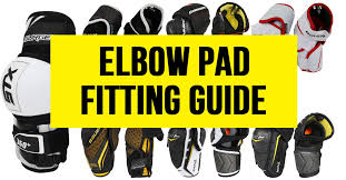 Elbow Pad Fitting Guide For Hockey Players