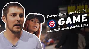 Bauer likes to keep his personal life private hence information about his dating. Trevor Bauer Goes To The Cubs Baseball Game With Mlb Agent Rachel Luba Youtube