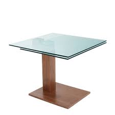 Enzo Square Extending Dining Table Walnut Dwell 799 Dining Table Glass Dining Table Table