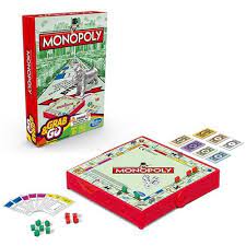 Monopoly Grab And Go Travel Game Entertainment Earth Travel Games Free Cards Monopoly
