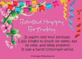 Belated Birthday Wishes Greetings And Belated Birthday Messages 365greetings Com Send these and say sorry for forgot birthday wish. belated birthday wishes greetings and