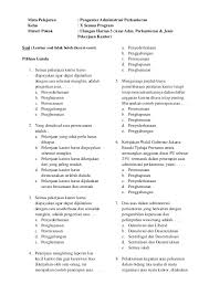 Check spelling or type a new query. Hot Topik Contoh Soal Administrasi Perkantoran Kelas 10