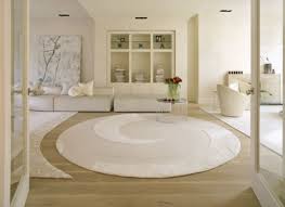 Rug & home even has large area rugs 9x12 to 10x14; White Round Extra Large Bathroom Rug Kensington House White Interior Design Contemporary House