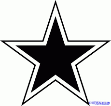 Pin By Alex Lara On Stars Star Outline Star Clipart Dallas Cowboys