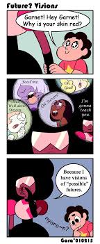 She is the last known gem manufactured on earth as a part of the gem homeworld's kindergarten project, being one of the last surviving gems on earth. Future Vision Steven Universe Steven Universe Comic Steven Universe Connie Steven Universe