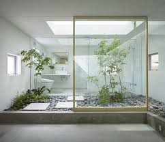 So, you can spruce up the bathroom and clean the air at the same time! 30 Green Ideas For Modern Bathroom Decorating With Plants