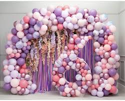 Pin By Aurora Mendoza On Globos Balloon Ribbon Balloons 6th Birthday Parties