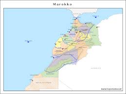 Oefen topografie marokko met deze kaart op topomania. Topografie Marokko Www Topomania Net