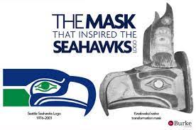 The seattle seahawks are a professional american football team based in seattle. The Mask That Inspired The Seahawks Logo Burke Museum