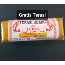 Terasi Udang Cap Super Gulung Kecil Oleh Oleh Khas Cirebon 90 Gram Shopee Indonesia