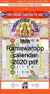 Get step by step information about lala ramswaroop calendar 2021 pdf file free download. Lala Ramswaroop Calendar 2020 Jitendra Motiyani
