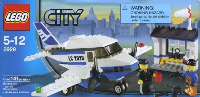 LEGO 2928 City In-Flight 2006 | Brickset