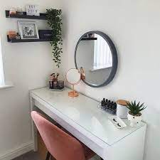 Syvde White Dressing Table Ikea Home Room Design Beauty Room Vanity Room Decor Bedroom
