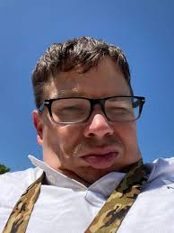 Glass gem stained glass window