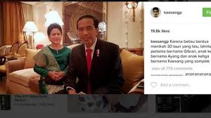 Ucapan selamat ulang tahun untuk pacar / kekasih atau tunangan kamu, untuk adik dan kakak, untuk teman, sahabat dekat, untuk. Beri Selamat Ulang Tahun Perkawinan Orangtua Kaesang Sebut Dirinya Somplak Ini Komentar Netizen Warta Kota