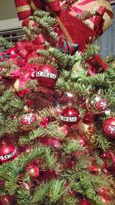 This Is True Love I Made My Mr A 49ers Christmas Tree D Christmas Tress Christmas Decorations Christmas Wreaths