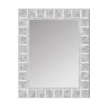 Purchased Deco Mirror 30 In X 24 In Glass Block Rectangle Mirror 8148 At The Home Depot For Downstairs Lau Glass Blocks Wall Rectangle Mirror Glass Blocks