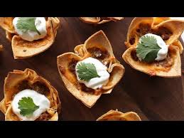 Crunchy Taco Cups Youtube