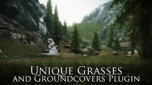 Tes V Skyrim Mods Unique Grasses And Groundcovers Plugin Youtube