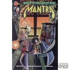 One of the most unique comics in this new lineup was mantra. Mantra Nummer 16 Malibu Comics Old School Toys