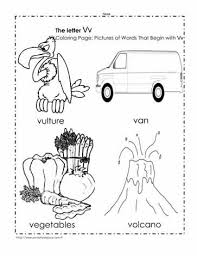 March 19, 2019 by michelle. The Letter V Coloring Pictures Worksheets