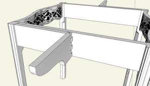 Making The Wooden Hinged Table Leaf Support Fine Woodworking Hinged Table Drop Leaf Table Leaf Table