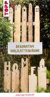Ideas that lead to more ideas. Dekorative Holzlattenzaune Gartengestaltung Ideen Vorgarten Zaun Zaun