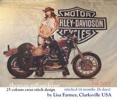 If you would rather cross stitch the details of the chart, i would crochet the major black and orange areas and then you can have a look at my day of the dead banner (also below) pattern i would love to crochet this harley davidson pattern would you plz send it to me at rosieperkins8200@gmail.com. 29 Cross Stitch Harley Davidson Ideas Cross Stitch Harley Cross Stitch Patterns