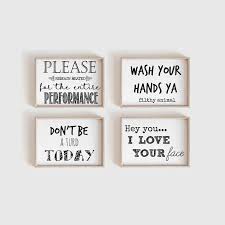 Funny Bathroom Artbathroom Printsprintable Artkids Etsy Funny Bathroom Art Kids Bathroom Wall Bathroom Wall Art