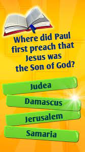 Julian chokkattu/digital trendssometimes, you just can't help but know the answer to a really obscure question — th. Bible Trivia Quiz Game With Bible Quiz Questions For Android Apk Download