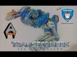 Transformers The Last Knight / Barricade / Speed Drawing - Youtube