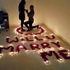 Will You Marry Me Candle Ideas Romantic Marriage Wedding Proposals Marriage Proposals