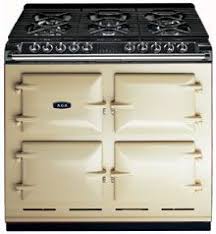 Z the right hand upper oven is a conventional oven which means that the heating elements are in the top and under the base of the oven compartment. A64ngcrm Aga Six Four Series Cast Iron Dual Fuel Range Natural Gas Cream Aga Stove Aga Range Beautiful Interiors Decor