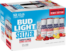 Anheuser Busch Bud Light Seltzer Variety Pack Remix Passion Vines