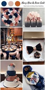Colors Wedding Best 8 Rose Gold And Navy Blue Wedding Color Ideas In 2020 Blue Winter Wedding Wedding Colors Blue Rose Gold Wedding Cakes