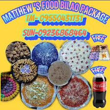 Profile for Matthew's food bilao package